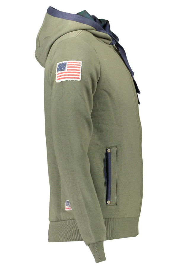 سترة رجالية قطنية خضراء من US POLO ASSN