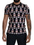 Dolce & Gabbana Black Bacio Di Venere Cotton Crew T-shirt