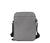 Burberry Thornton Small Grey Embossed Logo Grainy Leather Crossbody Handbag