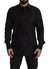 Dolce & Gabbana Black GOLD Slim Fit Tuxedo Dress Shirt