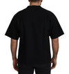 Dolce & Gabbana Black Logo Cotton Crewneck T-shirt