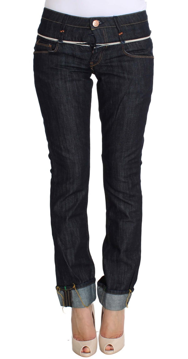 بنطال جينز مستقيم من القطن من Acht Blue Denim