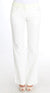 Ermanno Scervino White Striped Straight Fit Pants