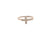 Nialaya Silver CZ Cross 925 Ring