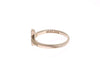Nialaya Silver CZ Cross 925 Ring