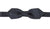 Dolce & Gabbana Blue Gray Polka Dot 100% Silk Neck Papillon Tie