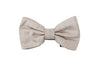 Dolce & Gabbana Gray 100% Silk Adjustable Neck Papillon Tie