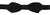 Dolce & Gabbana Black Solid 100% Silk Adjustable Neck Papillon Tie