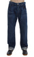 Acht Blue Wash Cotton Baggy Loose Fit Jeans