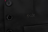 Exte Black Pink Two Piece Suit Skirt & Blazer