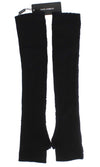 Dolce & Gabbana Black Cashmere Sequined Finger Less Gloves