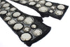 Dolce & Gabbana Black Cashmere Sequined Finger Less Gloves
