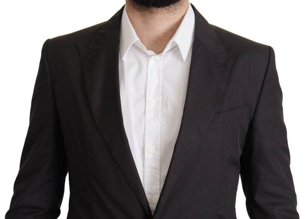 بليزر دولتشي آند غابانا أسود بصدر واحد من تاورمينا