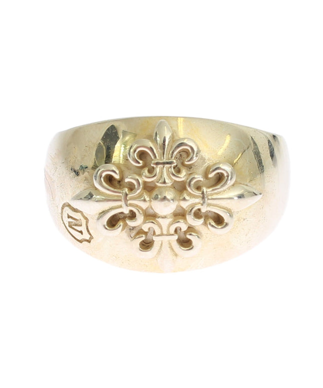 Nialaya Silver Crest 925 Sterling Ring