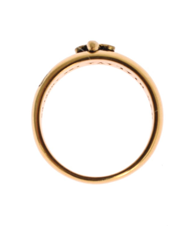 Nialaya Gold Plated 925 Silver Ring