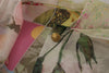 Dolce & Gabbana Multicolor Ascot Collar Patchwork Blouse Top