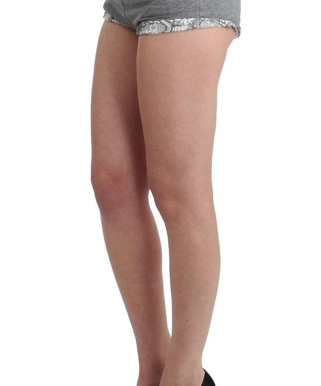 Ermanno Scervino Lingerie Gray Mini Shorts Sleepwear Hotpants