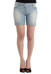 شورت جينز أزرق كاجوال من Ermanno Scervino Beachwear City