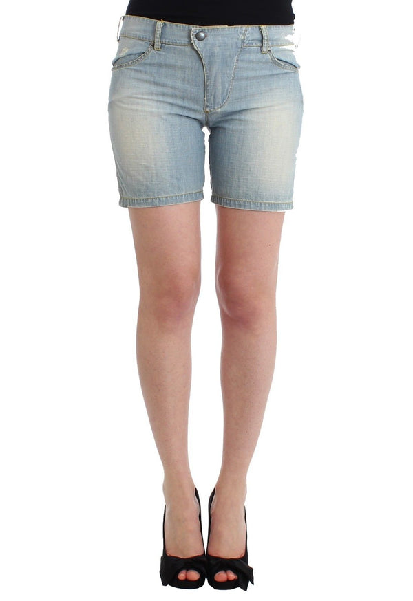 شورت جينز أزرق كاجوال من Ermanno Scervino Beachwear City