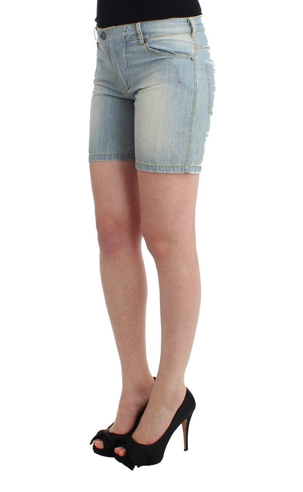 شورت جينز أزرق كاجوال من Ermanno Scervino Beachwear City