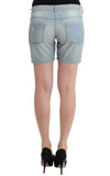 شورت جينز أزرق كاجوال من Ermanno Scervino Beachwear City