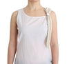 Ermanno Scervino White Top Blouse Tank Shirt Sleeveless