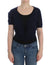 Ermanno Scervino Knit Blue Wool Sweater Cardigan