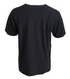 Dolce & Gabbana Gray Crewneck Cotton Short SleeveT-shirt