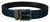 Dolce & Gabbana Blue Jacquard Moire Silver Metal Belt Men