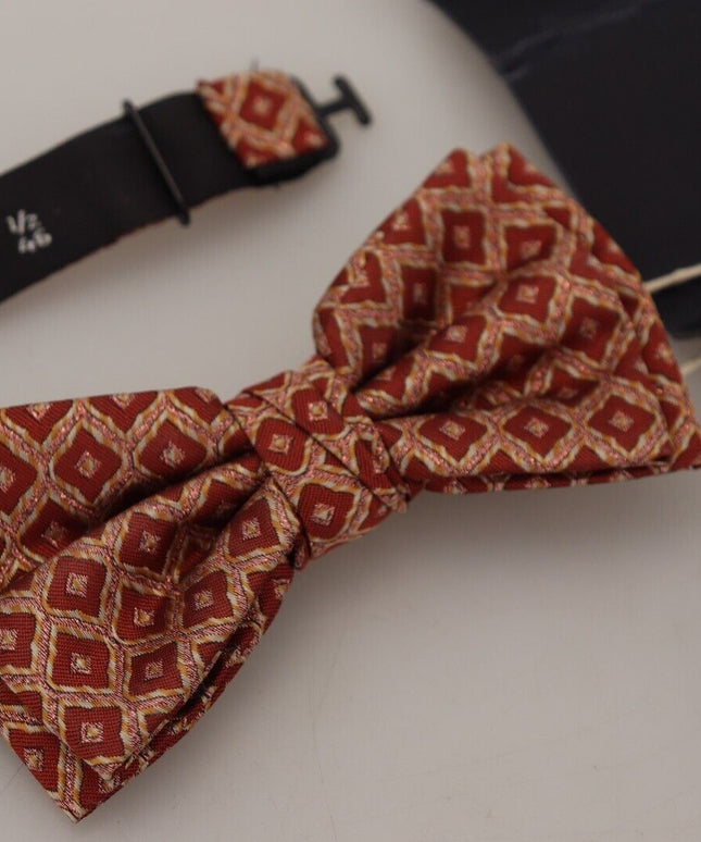 Scotch & Soda Multicolor Silk Adjustable Neck Papillon Men Bow Tie