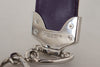 Dolce & Gabbana Multicolor Floral Appliques Metal Shoulder Strap