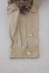 Dolce & Gabbana Beige Camouflage Cotton Long Sleeves Shirt