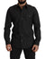 Dolce & Gabbana Dark Green Cotton Slim Fit Casual Men Shirt