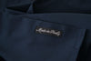 Roberto Cavalli Navy Blue Cotton Dress Formal Shirt