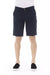 Baldinini Trend Blue Cotton Men's Bermuda Short
