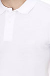 Baldinini Trend White Cotton Men Polo Shirt