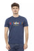 Baldinini Trend Blue Cotton Men T-Shirt