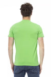 Baldinini Trend Green Cotton Men T-Shirt