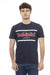 Baldinini Trend Blue Cotton Men's T-Shirt