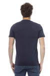 Baldinini Trend Blue Cotton Men's T-Shirt