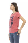 Trussardi Action Multicolor Cotton Women T-Shirt