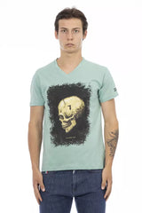 Trussardi Action Green Cotton Men's T-Shirt