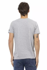 Trussardi Action Gray Cotton Men's T-Shirt
