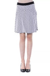 BYBLOS Black Marabou Women Skirt