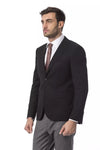 بليزر رجالي من الصوف الأسود من Billionaire Italian Couture