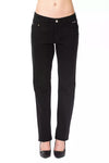 Ungaro Fever Black Cotton Women Pant