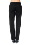 Ungaro Fever Black Cotton Women Pant