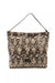 Pompei Donatella Gray Leather Women Shoulder Bag