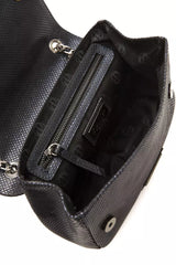 Pompei Donatella Blue Leather Women Crossbody