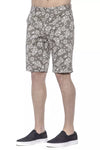 PT Torino Green Cotton Men's Bermuda Short